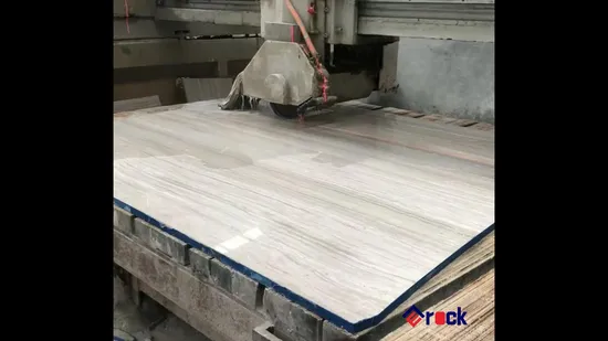 White Wooden Veins Chinese Marble