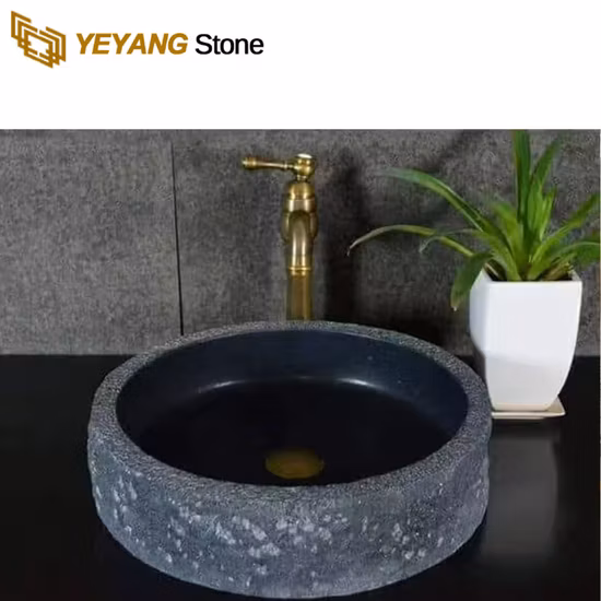 White Marble with Grey Vein Column for Villa Decoration